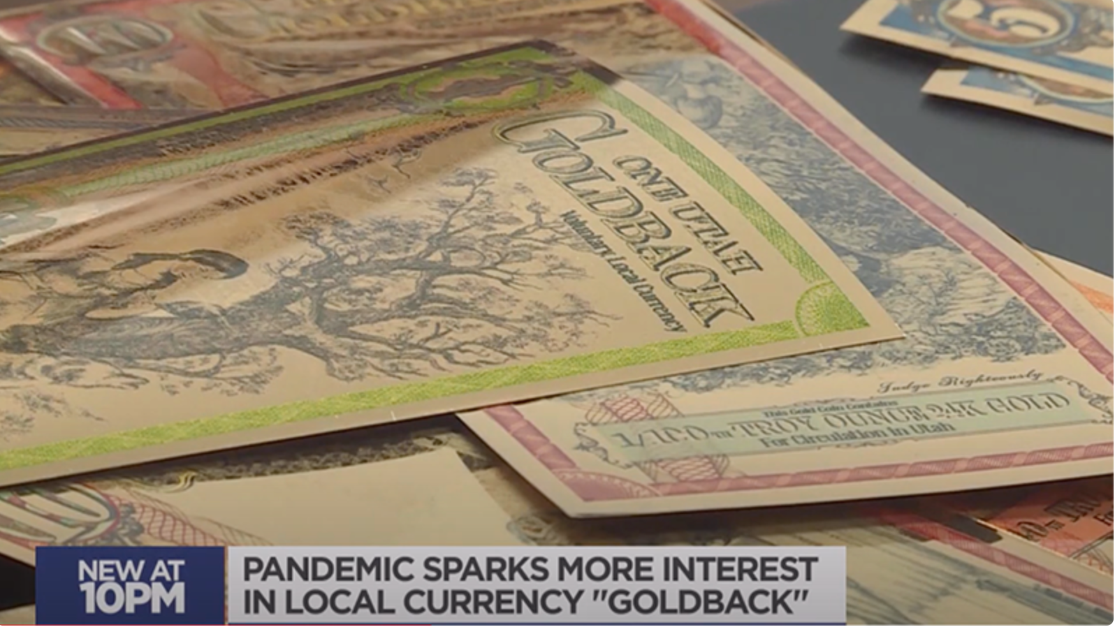 New Private Currency Uses Bills Filled With Real Gold